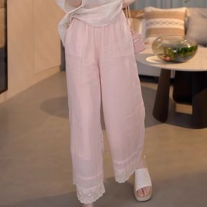 Shalldoer | New Chinese Style Embroidered Short Sleeve Shirt Womens Fashionable Summer Age Reducing Personality Top Button Round Neck