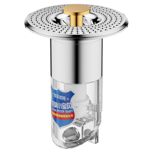 YEMO | Anti-odor and Pest-proof Sink Drain Stopper Pop-up Valve