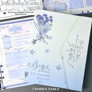 Jiaxun | Sổ Lưu Niệm Tốt Nghiệp Độc Đáo Màu Xanh Chuyển Dần Trị Liệu Từ Tính