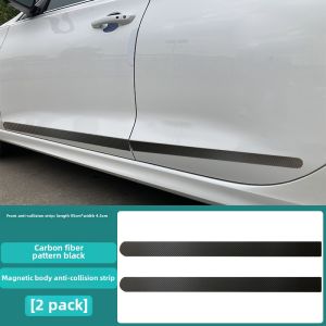 Innovative Magnetic Car Body Anti-Collision Strip Door Dazzling Carbon Fiber Pattern Decorative Sticker next Door Door Collision Scratch Protection