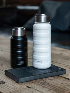 TYESO | Aesthetic Portable Thermos Flask 304 Stainless Steel