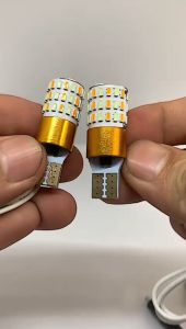 PROMO 2 pcs Lampu Led sen 2in1 54 titik - Lampu T10 2 Mode sein dan senja Motor Nmax Aerok Pcx Adv