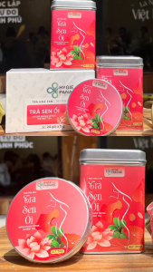 Trà Sen ổi Hygie - Trà thảo dược hòa tan gồm lá sen búp ổi cần tây hỗ trợ giữ dáng đẹp da