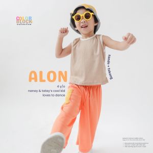 Color Block Terno for Kids | Sando + Tokong | For Boys and Girls
