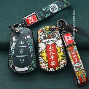 Moto Key Cover for San Yang Xun Ge 150 Fei Mu Hao Motorcycle Key Case with Husky Fire Phoenix Nine Sister Z300/DRG Shell Bag