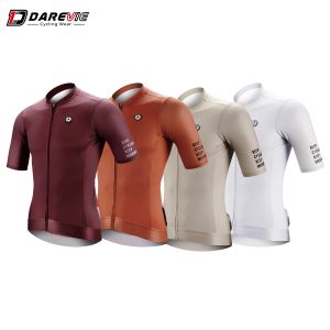 DAREVIE Cycling Jersey Fashion Women Cycling Jersey SPF 50+ Man Bike Jersey High Quality Soft Breathable Cycling Shirt MTB Road