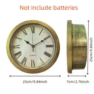 Creative Wall Clock Hidden Safe Box Sight Secret Compartment Hide Cash Jewelry Keys Valueables For Home Office Decoration Safe