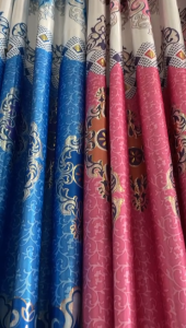 gorden dekorasi jendela pintu rumah minimalis blackout printing terbaru harga promo