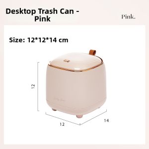 EACHY | Multifunction Press-Top Desktop Trash Can