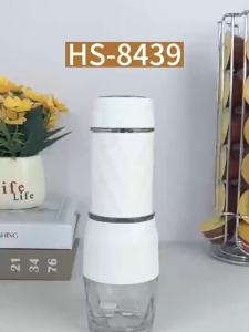 SUNATUR Manual Coffee Maker Portable Espresso Coffee Machine Hand Press for Nespresso Dolse-Gusto Capsules Ground Coffee