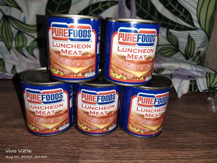PUREFOODS LUNCHEON MEAT [BUNDLE OF 5 ] 230 GRAMS | Lazada PH