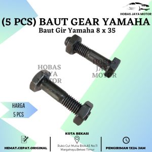 (1 Pak) Baut Gear Yamaha / Baut Gir Yamaha 8x35