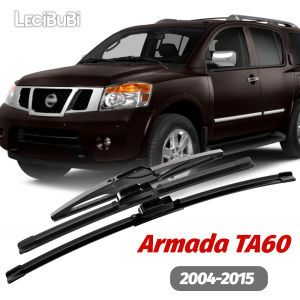 1set Front & Rear Windshield Wiper Blades Windscreen Wipers For Nissan Armada TA60 2004-2015 2005 2006 2007 2008 Accessories