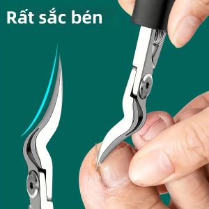 Dụng Cụ Cắt Móng Chân Bằng Thép Siêu Bền Chuyên Dụng Cho Móng Mọc Ngược Dày Lưỡi Răng Cưa Dụng Cụ Cắt Tỉa Bền Chắc Cho Nam & Nữ