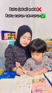 Aksesori Belajar Menulis Sank Magic: Panduan Belajar Menulis Anak & Buku Cara Cepat Nulis