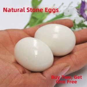 XIANXINGREN | Natural Stone Egg Shaped Fitness Stress Ball Decorative