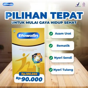 Etawalin Susu Kambing Etawa Nyeri Sendi dan Asam Urat 1 Box