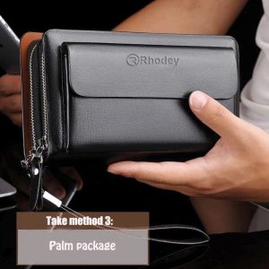 Tas tangan Handbag Dompet Pria Rhodey dan Wanita Business Clutch