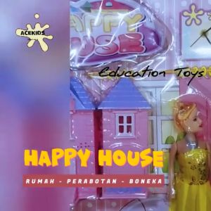 Mainan Anak Rumah Rumahan Dan Alat Kebersihan Rumah Barbiee - B898