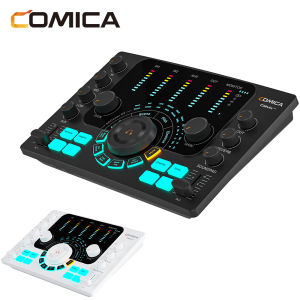 Comica ADCaster C2 Audio Interface Streaming/Podcasting/Recording Multi-functional Audio Interface for Mobile Computers