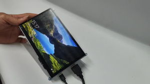 7 Inch Raspberry Pi 4/3/2/B/B+/A+ Monitor 1024x600 IPS 5-Points Capacitive Touchscreen Drive Free HDMI Display For Win 7/8/10