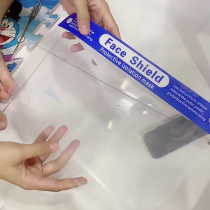 Tấm Che Mặt Face Shield Trong Suốt HD Chống Giọt Bắn – Set 3 cái – Chống Hơi Nước Dây Đeo Co Giãn