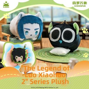 Soft Plush Lapel Pin Toy Figurine Blind Box Hanging Ornament Doll Rooster Little Black War Memo Movie Anime Collectible