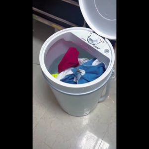 Original Mini Washing Machine Portable With Dryer: Ultrasonic Washing Machine Automatic Washing Baby Underwear For Girl