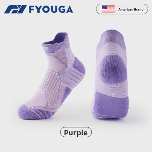 FYOUGA | Professional Running Compression Socks Breathable Anti-slip Durable