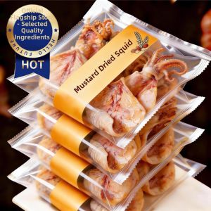 Wasabi Flavored Easy-tear Squid Snack Ready-to-eat