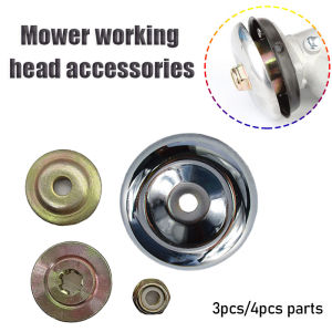 3/4pcs Universal Trimmer Working Head Mower Collar Nut Thrust Plate Guard Washer Kit Accessories Lawn Trimmers & Brush Cutters