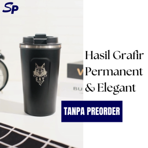 Tumbler Travel Mug Coffee Gelas Kopi 510ml Hot & Cold Stainless Steel