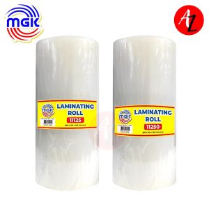 MGK Laminating Roll - (11 1/4" width) 286 X 100 X 125 & 286 X 50 X 250 Microns Clear Durable & Long-Lasting