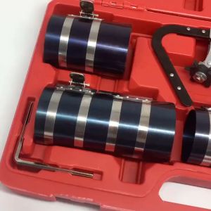 ชุดลานรัดแหวนลูกสูบ 3-6 บรรจุภัณฑ์: ลานรัดแหวน, คีมถ่างแหวน, เหล็กขูดเขม่า, ร่องแหวนลูกสูบ
