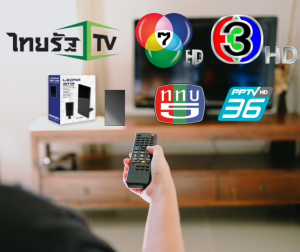 เสาอากาศทีวีดิจิตอล LEONA รุ่น ANT109  เสาอากาศภายใน  คุณภาพชัดทั้งภาพและเสียง