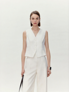 Wrinkle-Resistant Linen Versatile Summer Retro Elegance Vest