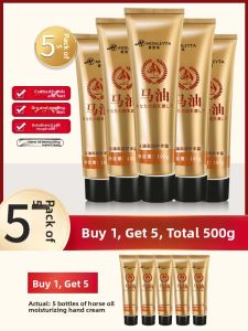 MONLEYTA | Non-Greasy Horse Oil Cream Moisturizing Hand And Foot Lotion For Men And Women Hydrating Skin Care Product For Autumn And Winter