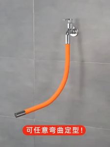 Vòi Nối Dài Vòi Nước Uốn Điều Chỉnh Xoay 360 ° Cho Phòng Tắm Chậu Rửa Tặng Đầu Nối Đa Năng