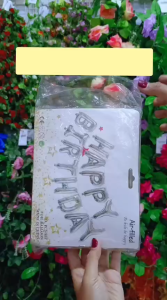 Paket Balon Ulang Tahun Dekorasi set Black White Premium Hitam Putih