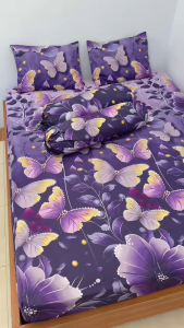 SPREI HOMEMADE MOTIF TERBARU SET SARBAN SARGUL READY SIZE 120/160/180