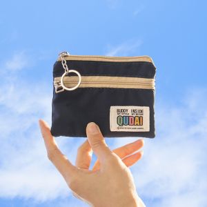 FUXIANHAO | Double Layer Waterproof Mini Japanese Style Coin Pouch