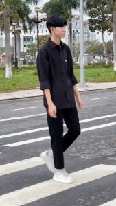 Quần Tây 2 ly đồng phục học sinh sinh viên nam nữ vải tuyết mưa dày đẹp có siêu big size tới 109kg