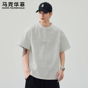 Mark Fairwhale | Henry Neck Short Sleeve T-Shirt