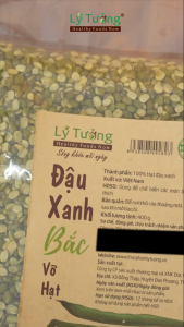 Đậu Xanh Đỗ Xanh Vỡ Hạt Lý Tưởng 400g Nguyên Liệu Cho Món Ngon