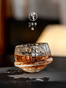 LUOSHENGMANSHENGHUO | Crystal Glass Tea Cup Drinking