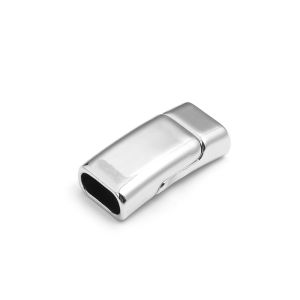 5-10pcs Alloy Magnetic Clasps Flat Magnetic Buckles Leather Rope Connectors For DIY Jewelry Making Bracelet Necklace Accessories