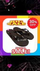Sandal Jepit Pria Polos Gaya Korea Tahan Lama Warna-Warni