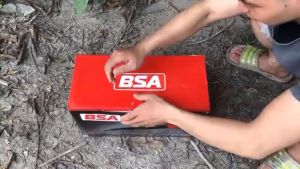 Máy thổi lá BSA dùng pin - Siêu mạnh - Bảo hành 6 tháng - Điều chỉnh tốc độ 6 cấp