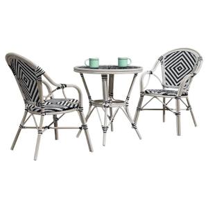 ST MIRREN | American Style Woven Outdoor Chair Set