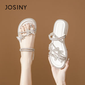 Josiny | Summer New French Style Crystal Fairy Sandals